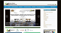 Desktop Screenshot of lmis.gov.jm